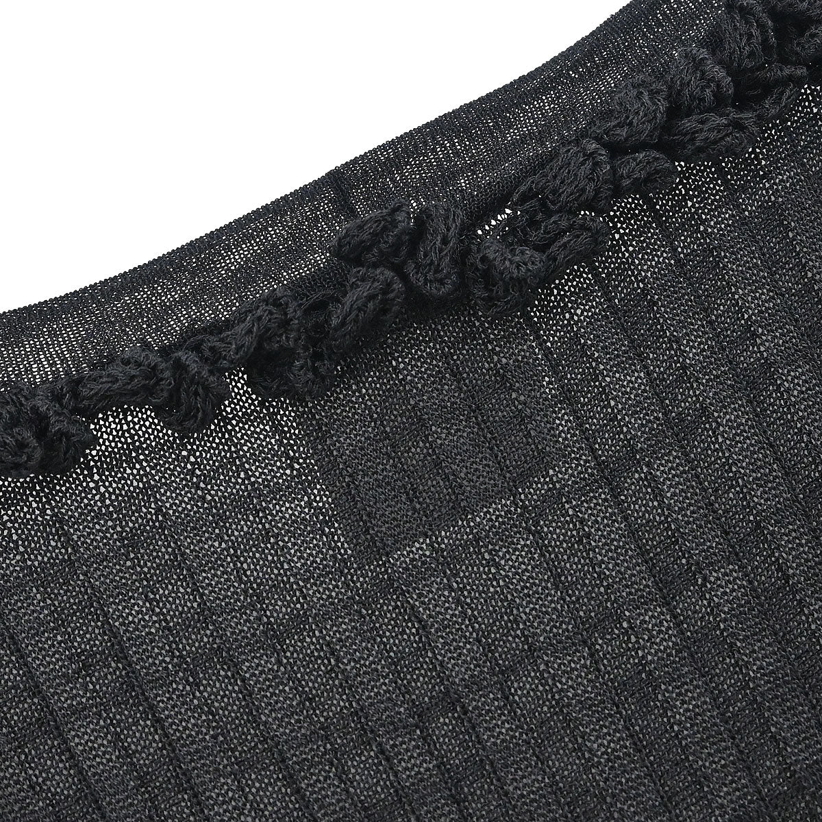 Chanel 2009 Long Cardigan Black #42