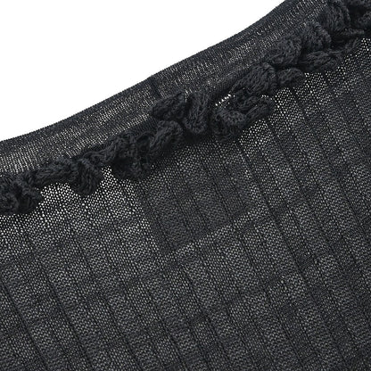 Chanel 2009 Long Cardigan Black #42