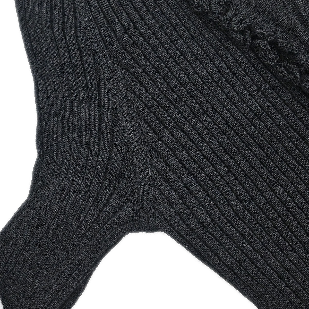 Chanel 2009 Long Cardigan Black #42