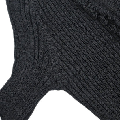 Chanel 2009 Long Cardigan Black #42