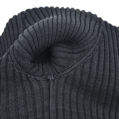 Chanel 2009 Long Cardigan Black #42
