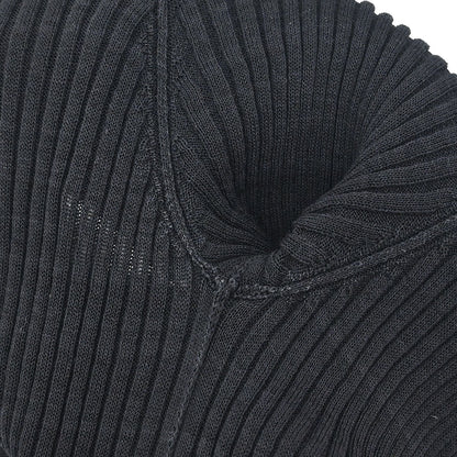 Chanel 2009 Long Cardigan Black #42