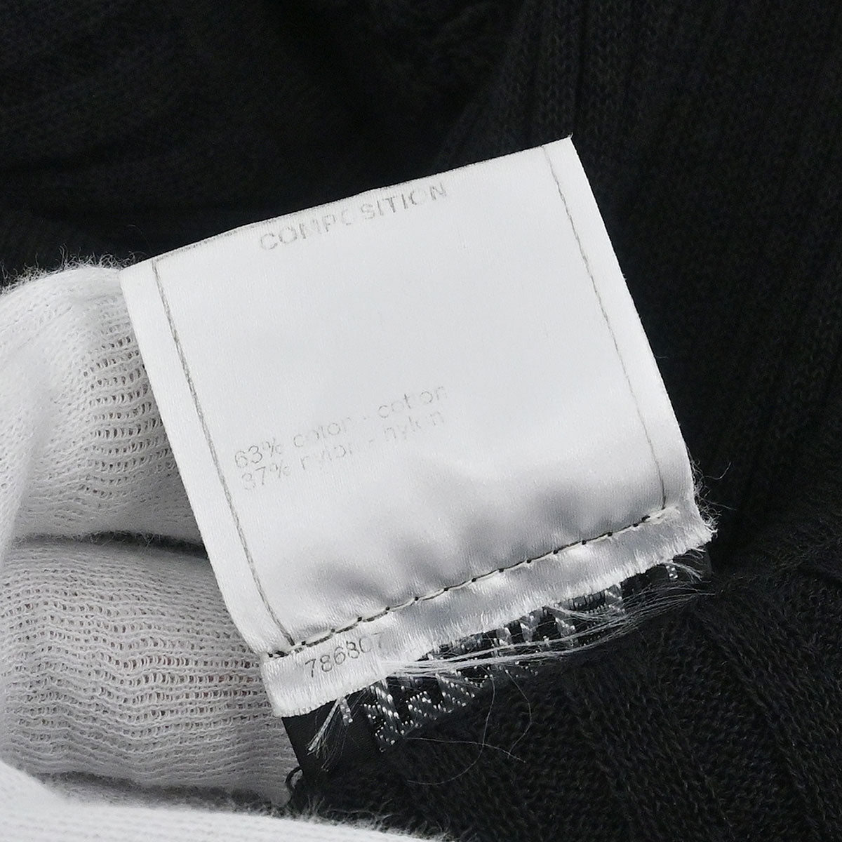 Chanel 2009 Long Cardigan Black #42