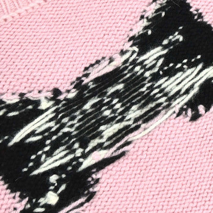 Chanel 1995 Sweater Knit Top Pink #36