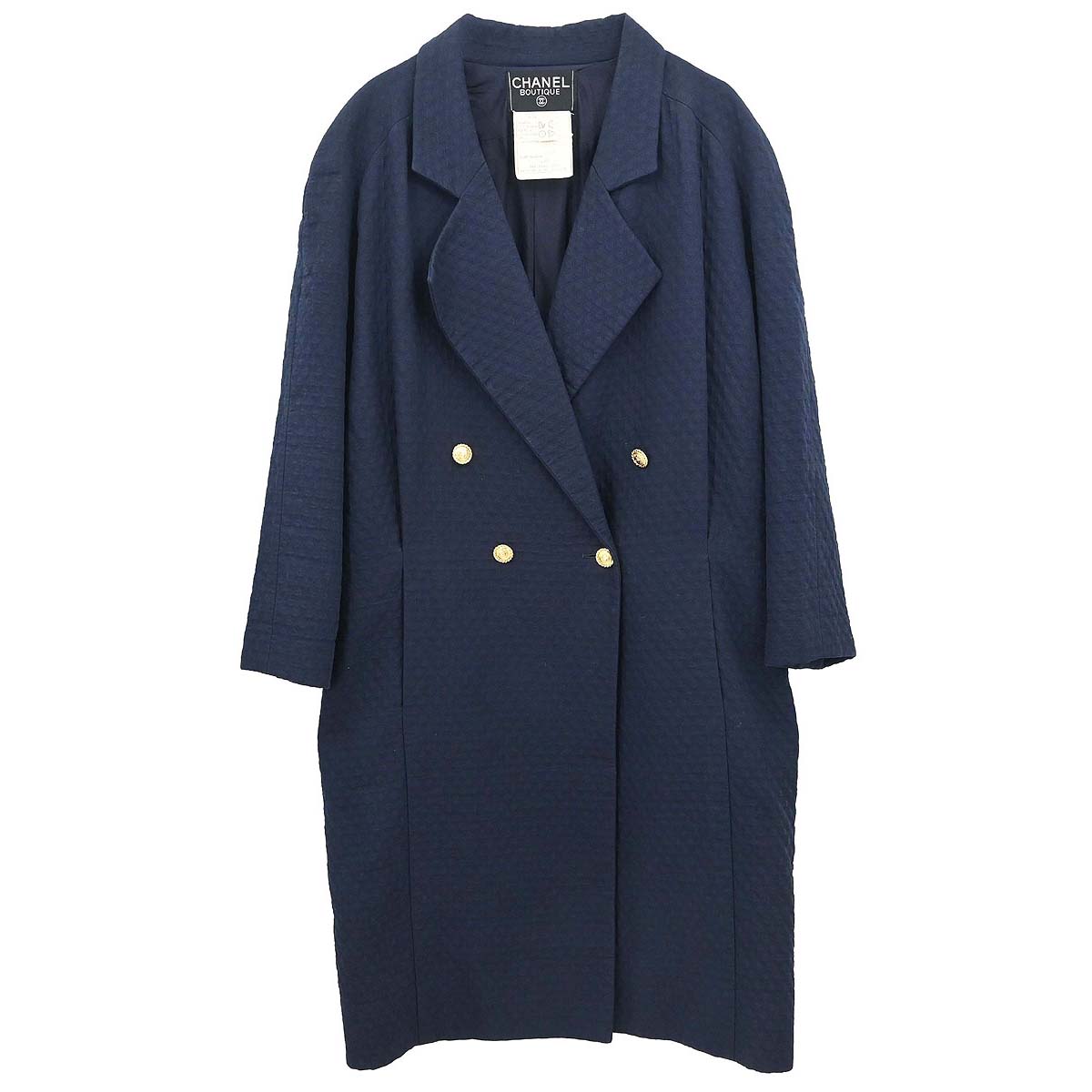 Chanel Coat Navy #42