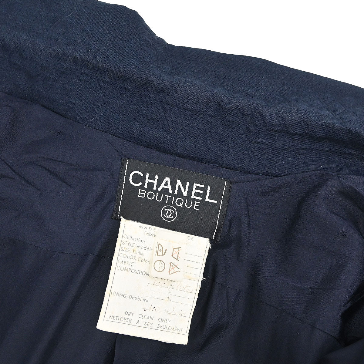 Chanel Coat Navy #42