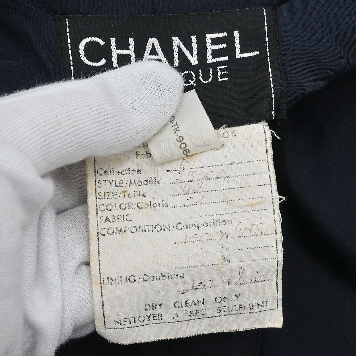 Chanel Coat Navy #42