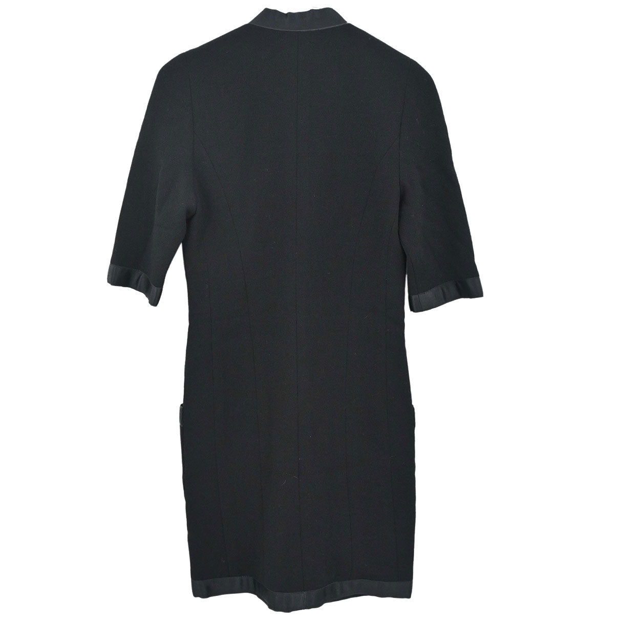 Chanel Short Sleeve Dress Black
