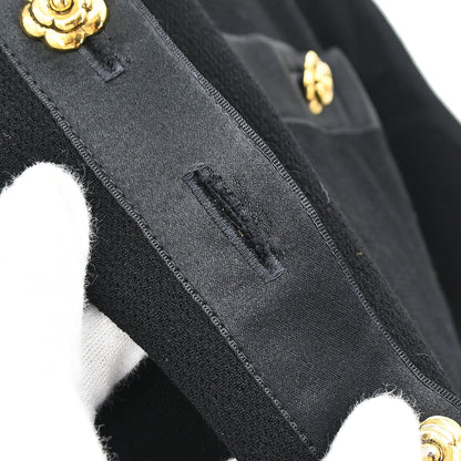 Chanel Short Sleeve Dress Black