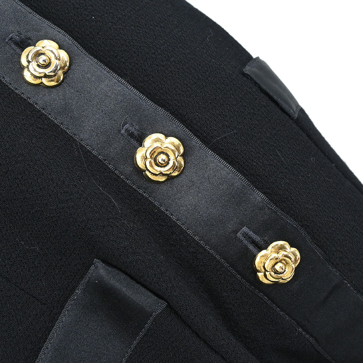 Chanel Short Sleeve Dress Black