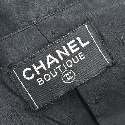 Chanel Short Sleeve Dress Black