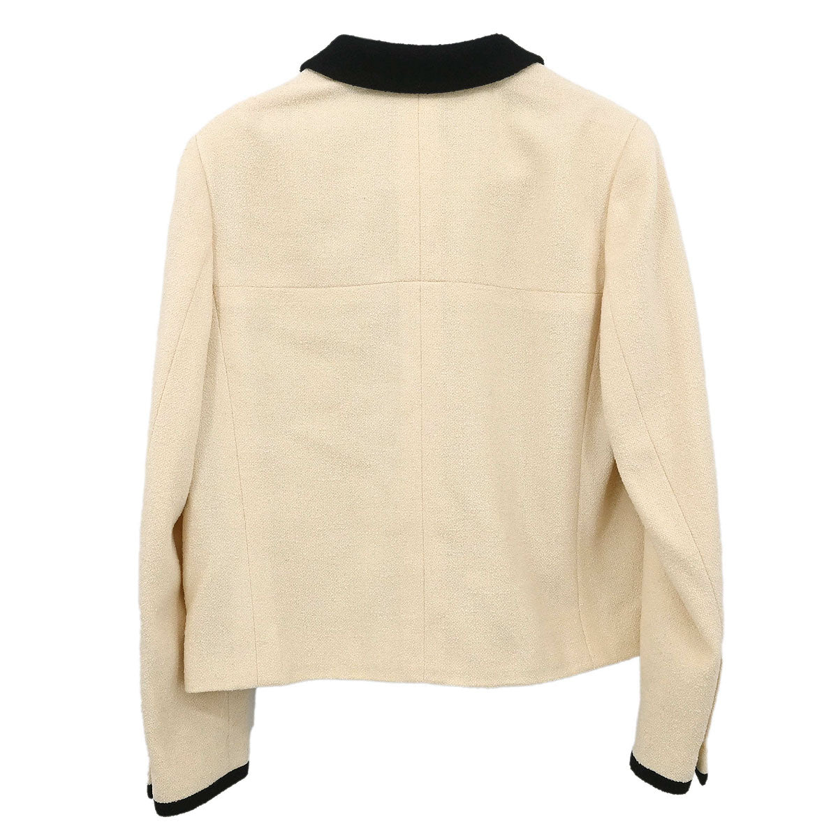 Chanel 1996 Single Breasted Jacket Ivory #44