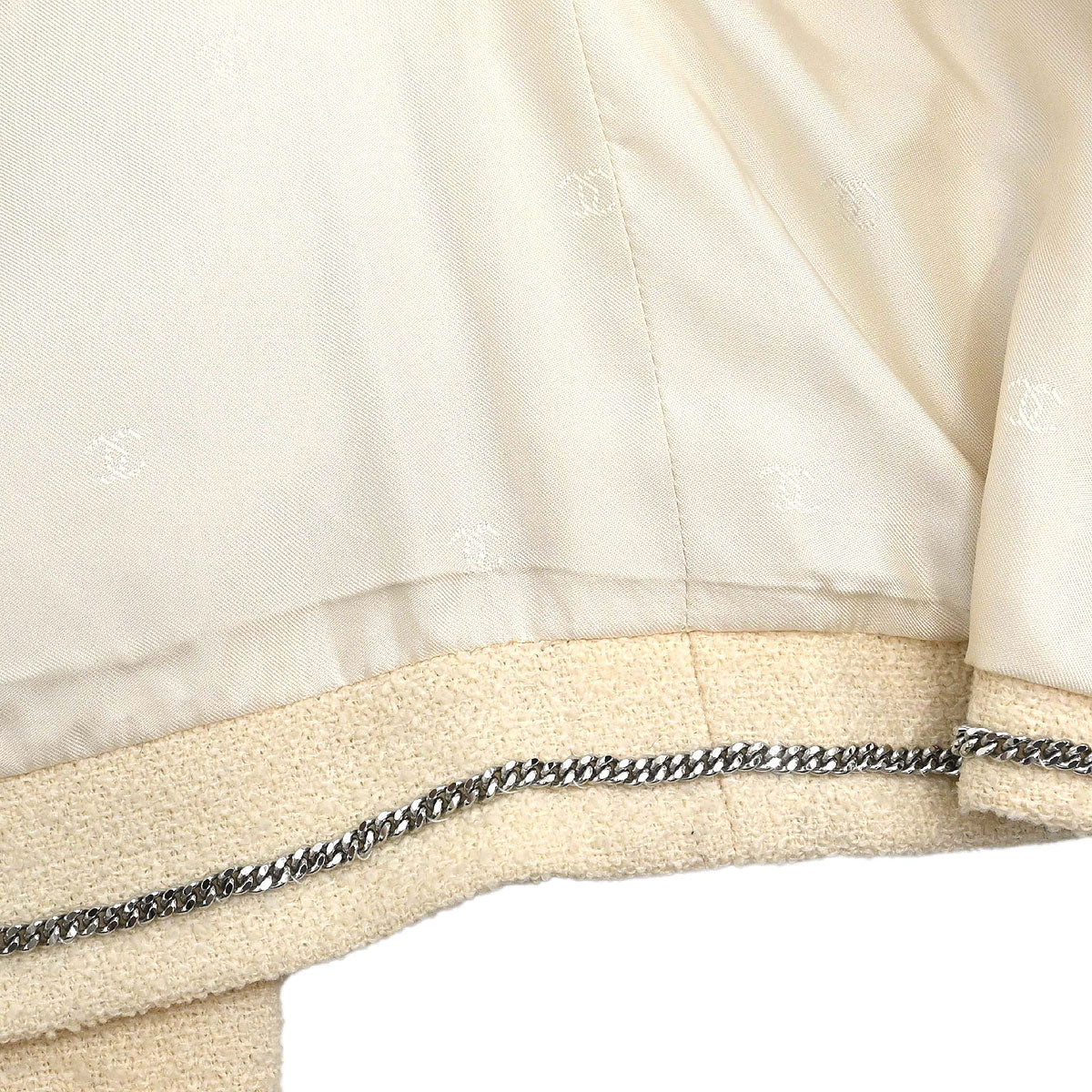 Chanel 1996 Single Breasted Jacket Ivory #44
