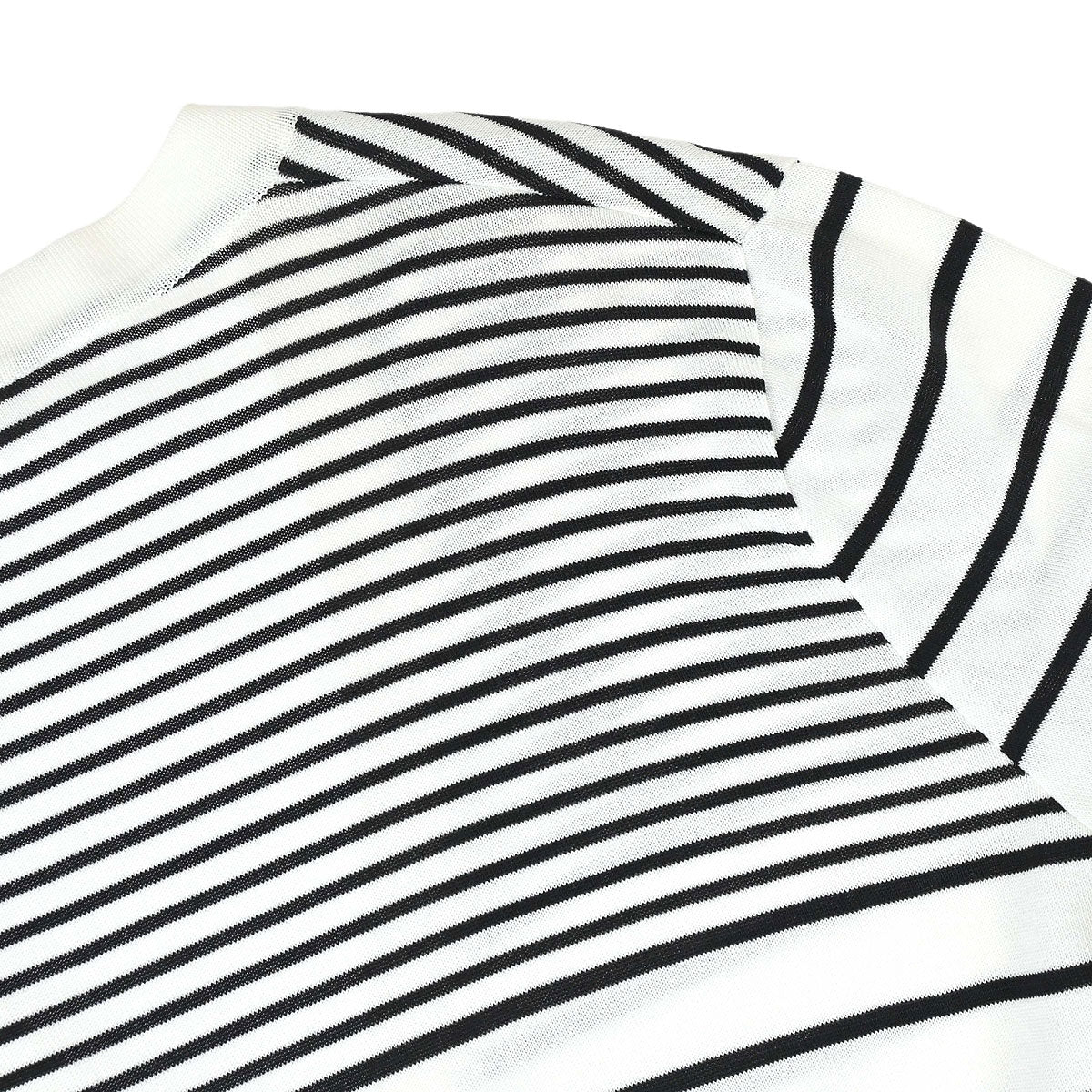 Chanel Striped Cardigan White #40