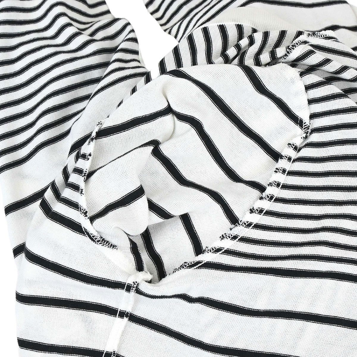 Chanel Striped Cardigan White #40