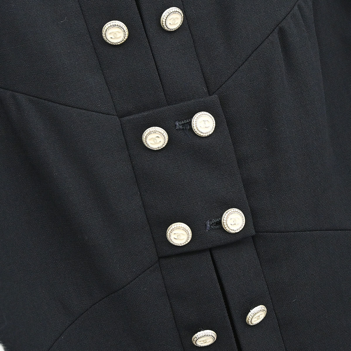 Chanel 2007 Zip Up Jacket Black #36