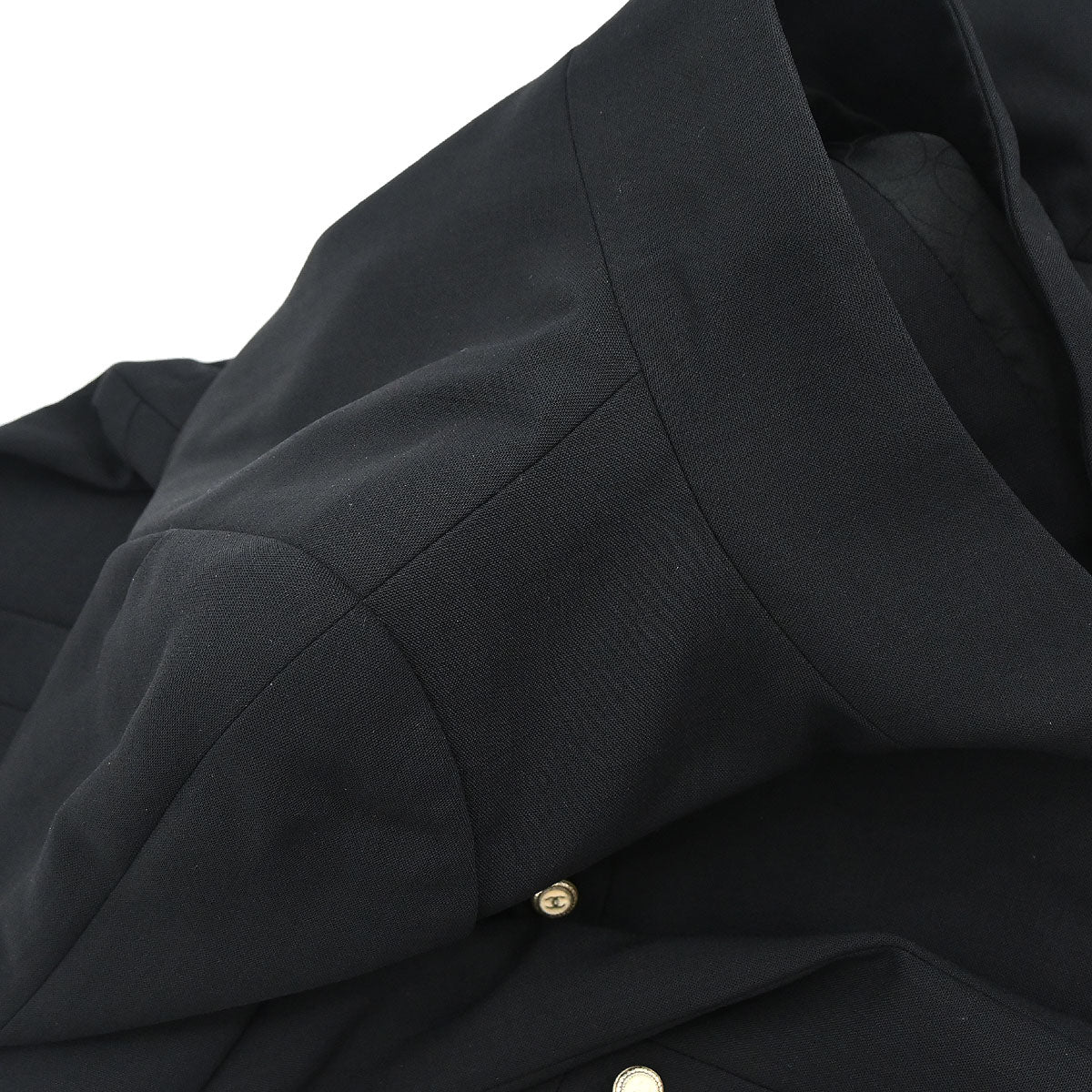 Chanel 2007 Zip Up Jacket Black #36