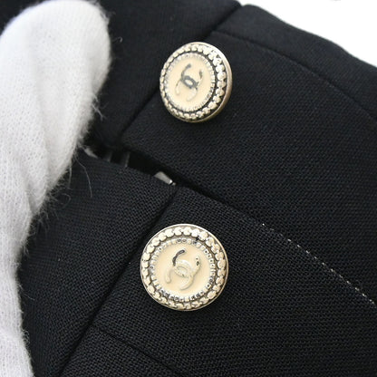 Chanel 2007 Zip Up Jacket Black #36