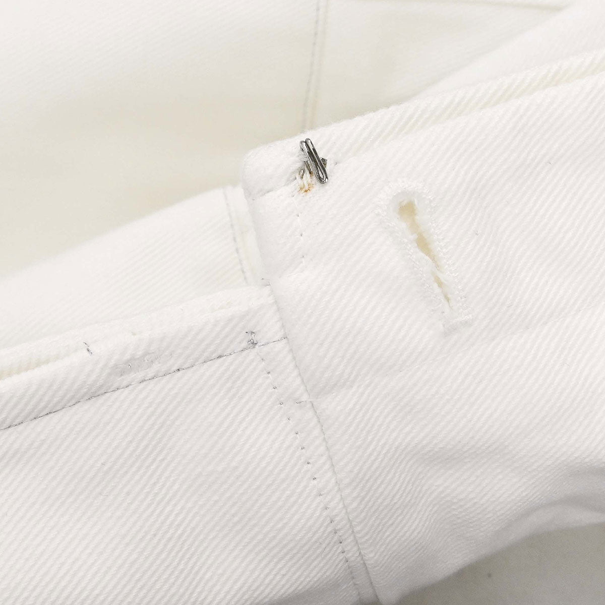 Chanel 2003 Single Breasted Jacket White #34