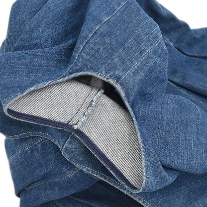 Chanel 2007 Sleeveless Denim Dress Blue #40