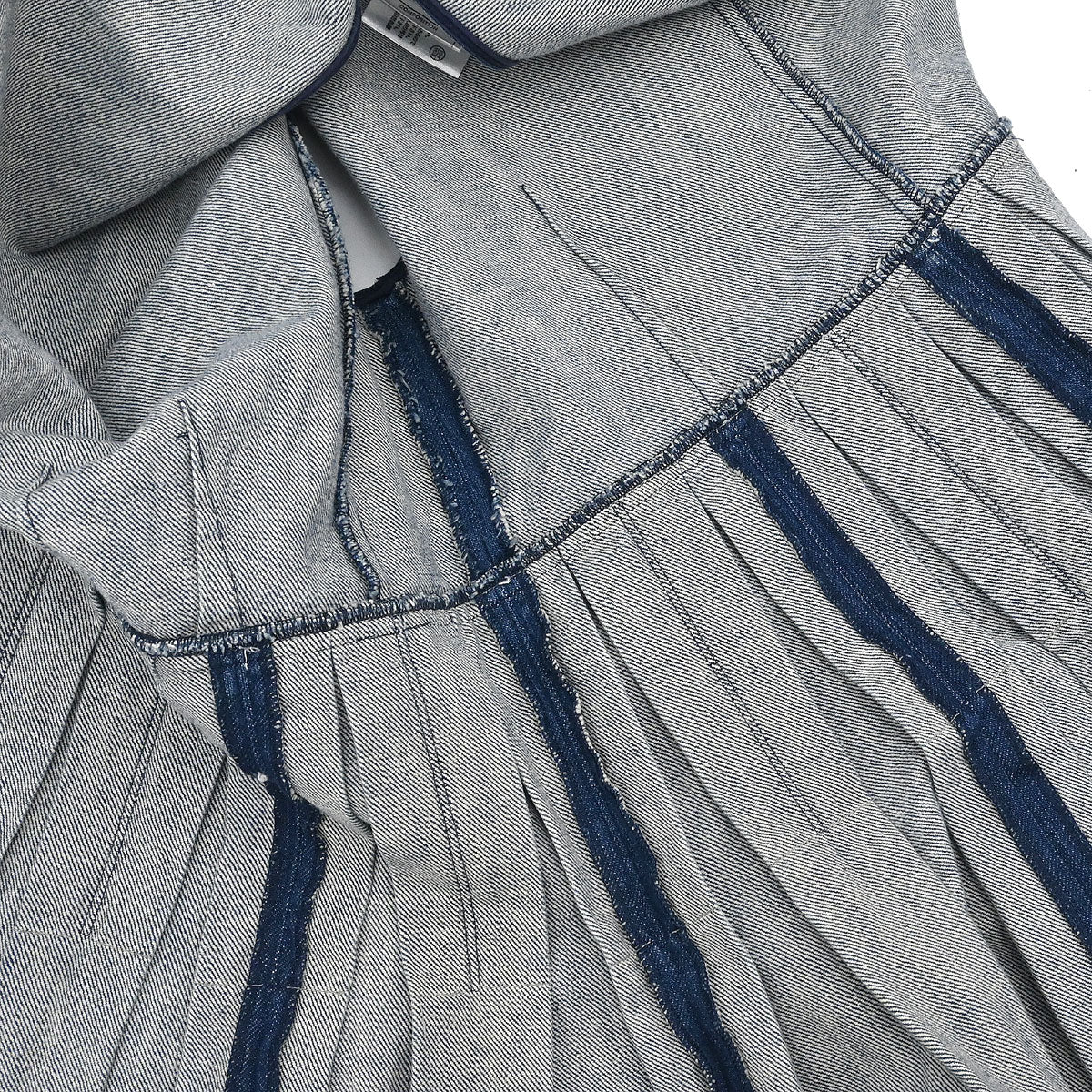 Chanel 2007 Sleeveless Denim Dress Blue #40