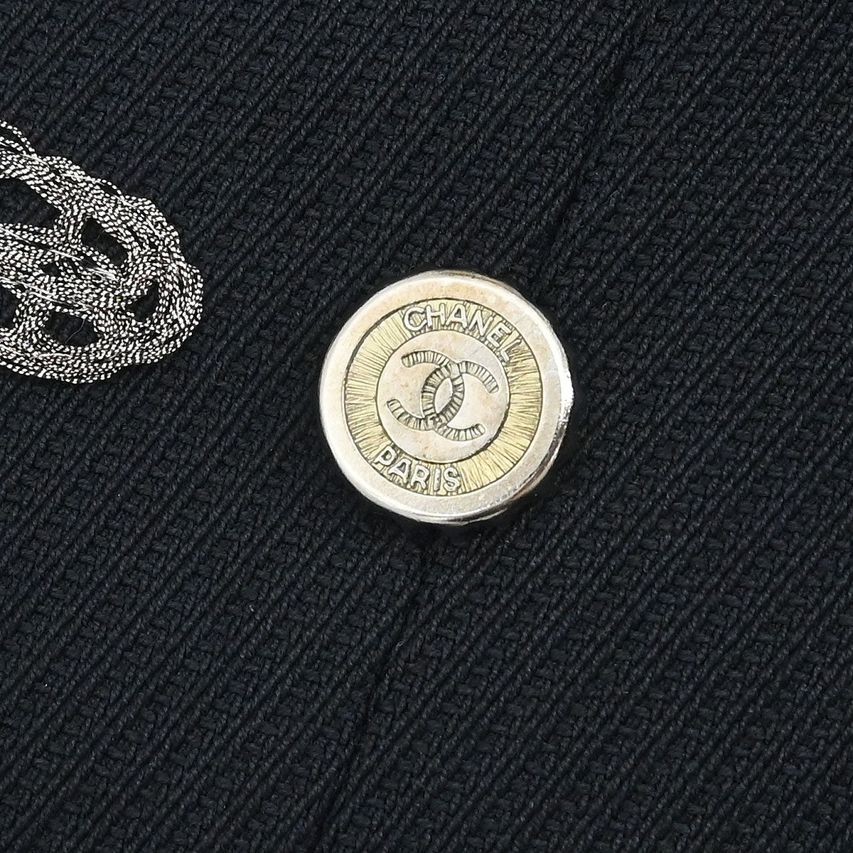 Chanel 2006 Single Breasted Napoleon Jacket Black #38