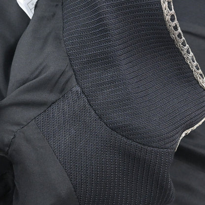 Chanel 2006 Single Breasted Napoleon Jacket Black #38