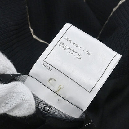 Chanel 2006 Single Breasted Napoleon Jacket Black #38