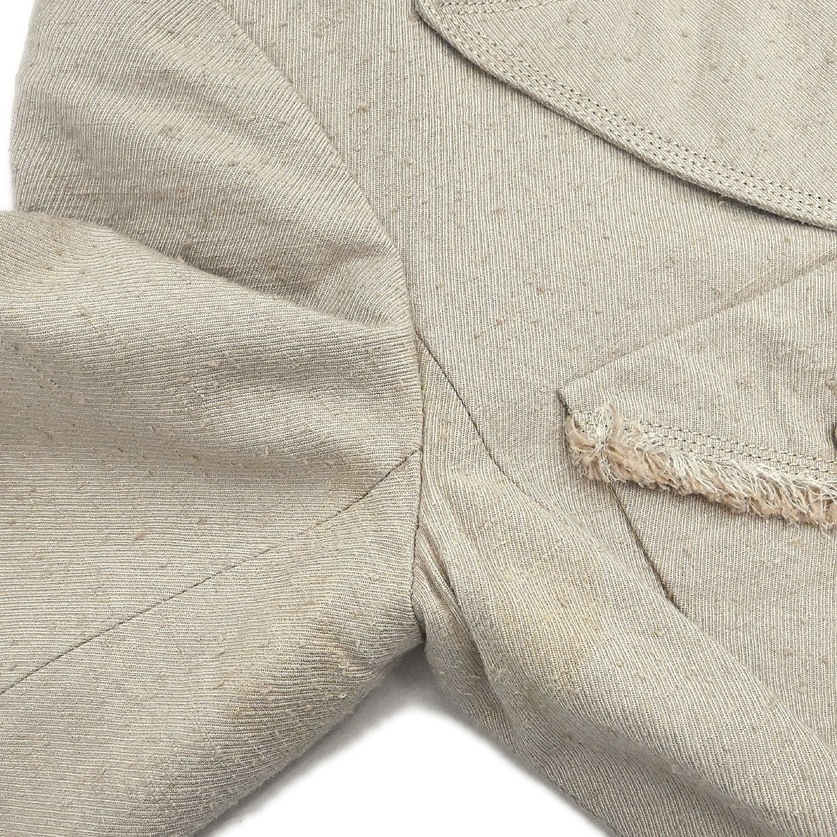 Chanel 2006 Single Breasted Jacket Beige #38