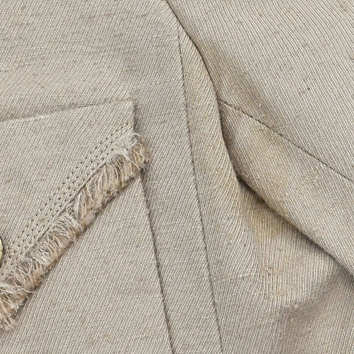 Chanel 2006 Single Breasted Jacket Beige #38