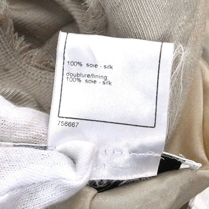 Chanel 2006 Single Breasted Jacket Beige #38