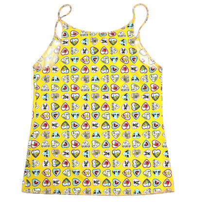 Chanel 2006 Valentine Camisole Top Yellow #38