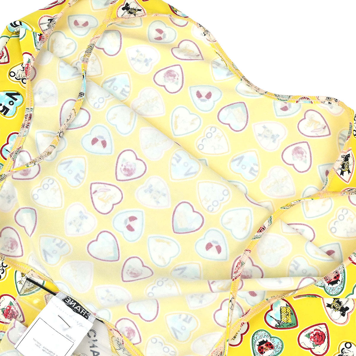 Chanel 2006 Valentine Camisole Top Yellow #38