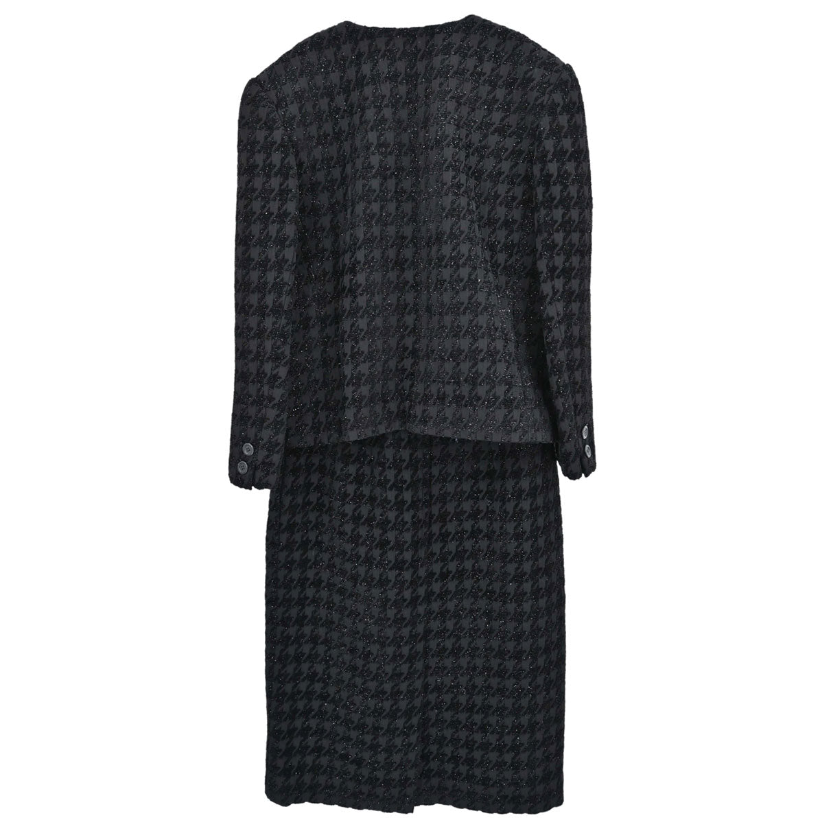 Christian Dior Setup Suit Jacket Skirt Black #38–40