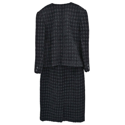 Christian Dior Setup Suit Jacket Skirt Black #38–40