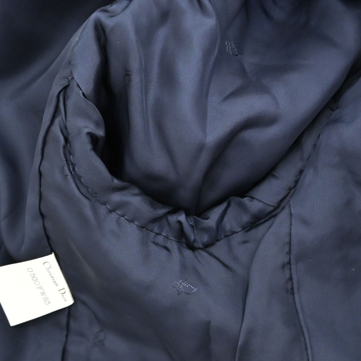 Christian Dior Setup Suit Jacket Skirt Black #38–40