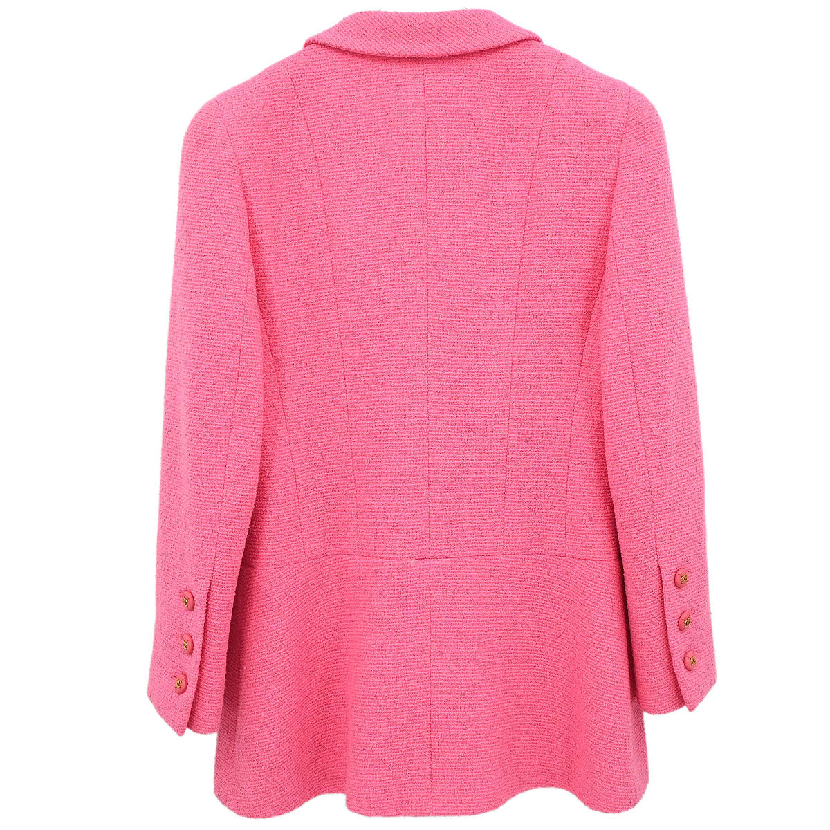 Chanel 1995 Single Breasted Jacket Pink #38