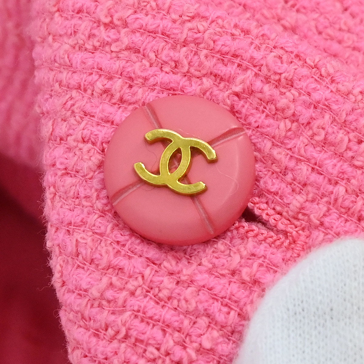 Chanel 1995 Single Breasted Jacket Pink #38