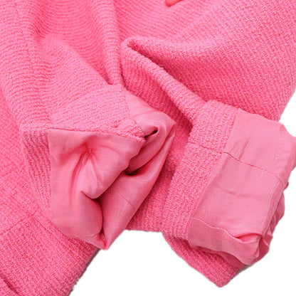 Chanel 1995 Single Breasted Jacket Pink #38