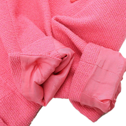 Chanel 1995 Single Breasted Jacket Pink #38