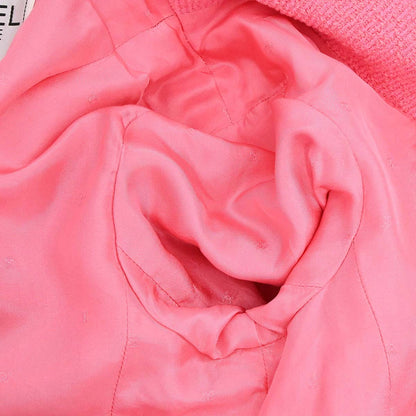 Chanel 1995 Single Breasted Jacket Pink #38