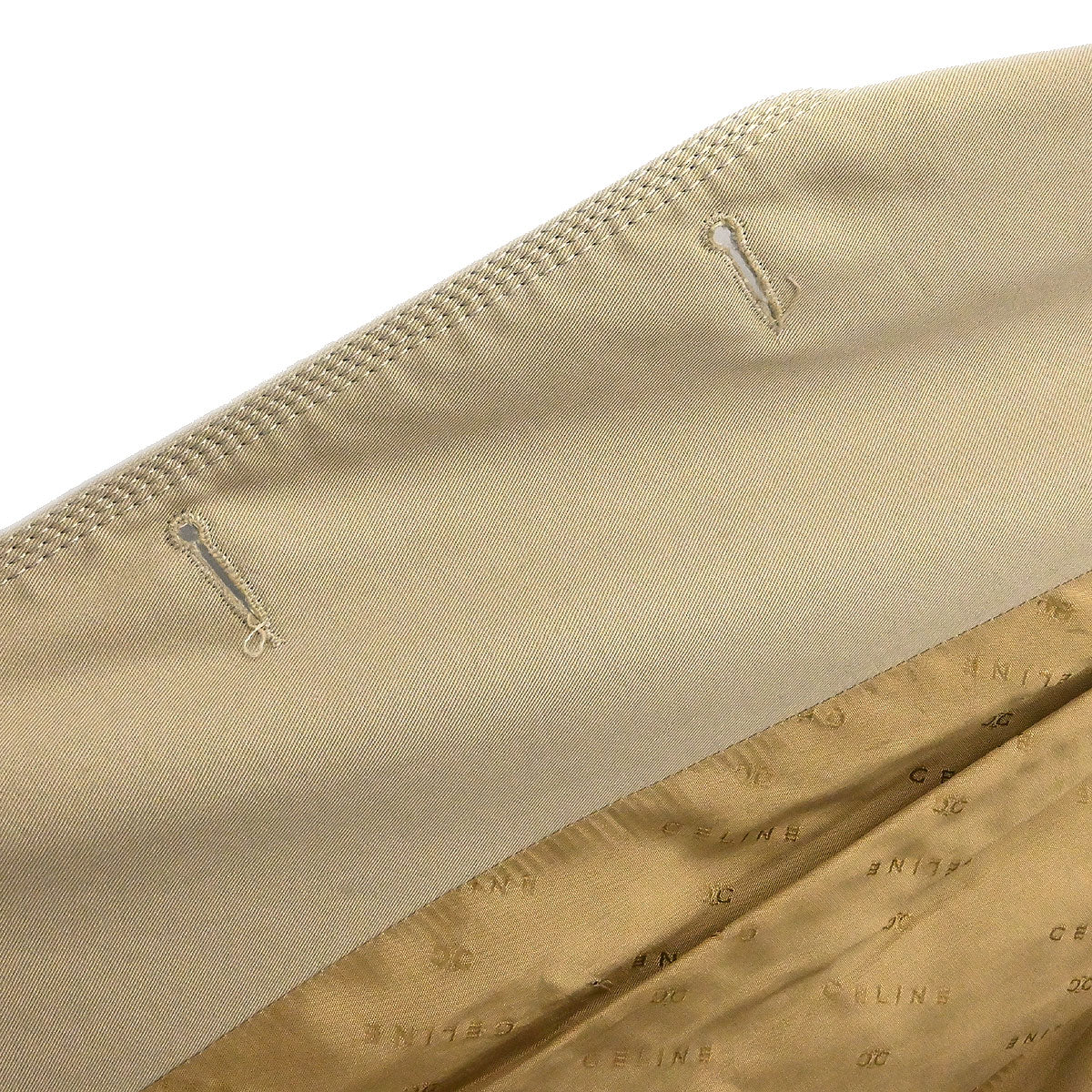 Celine Trench Coat Beige Ravel #38