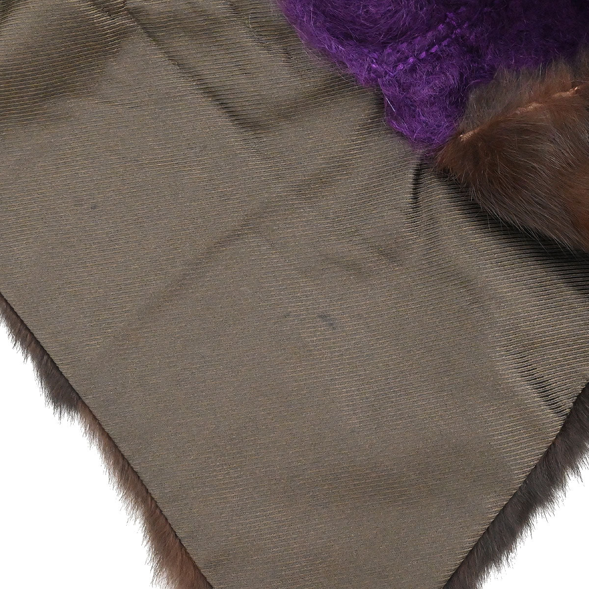 Louis Vuitton * Poncho Cape Purple #34