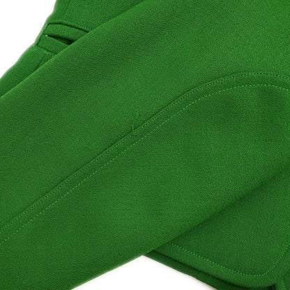 Hermes Collarless Jacket Green #40