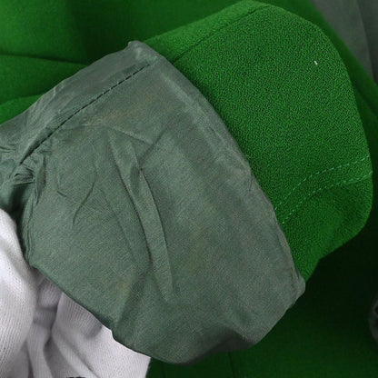 Hermes Collarless Jacket Green #40
