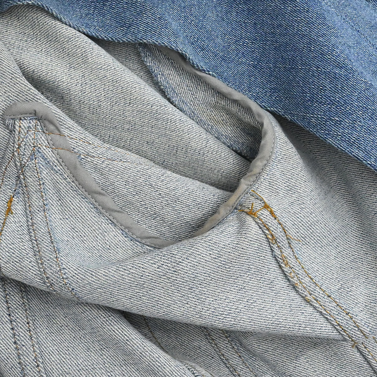 Christian Dior 2005 Denim Floral Jacket Blue #36