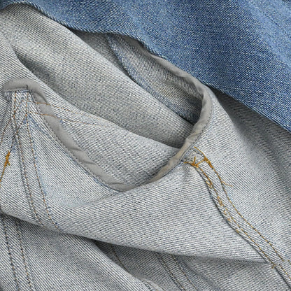 Christian Dior 2005 Denim Floral Jacket Blue #36