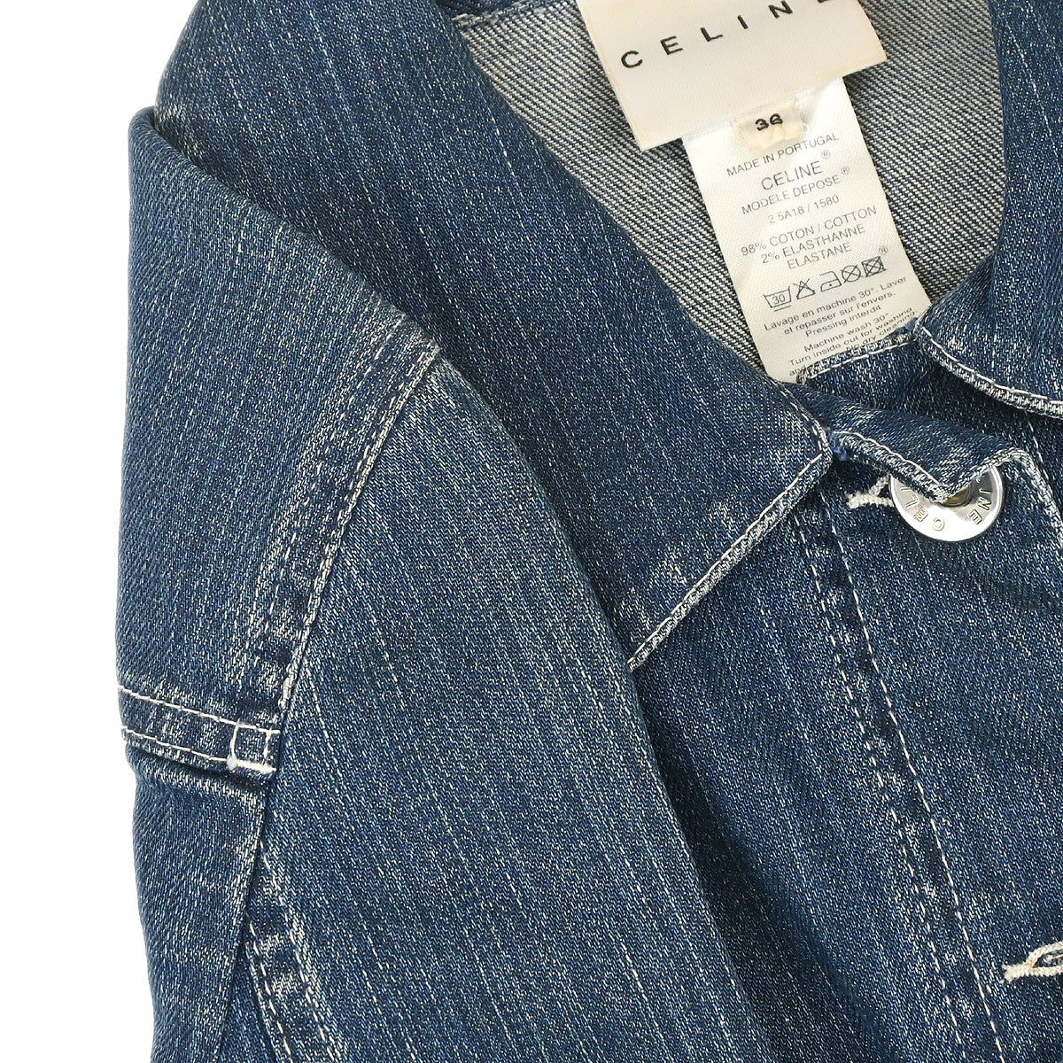 Celine Denim Jacket Blue #36