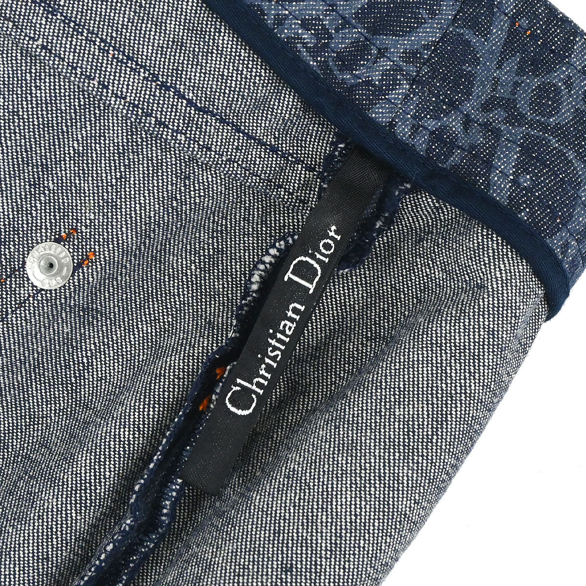 Christian Dior 2006 Flight Trotter Denim Pants Navy #34