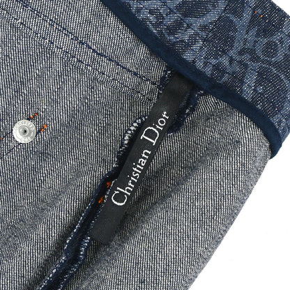 Christian Dior 2006 Flight Trotter Denim Pants Navy #34